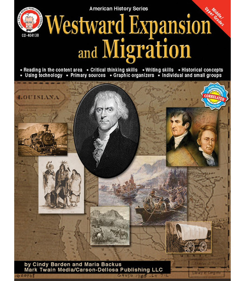 American History Series Westward Expansion and Migration Resource Book image