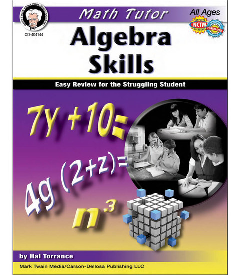 Tutor Series Math Tutor: Algebra Resource Book image