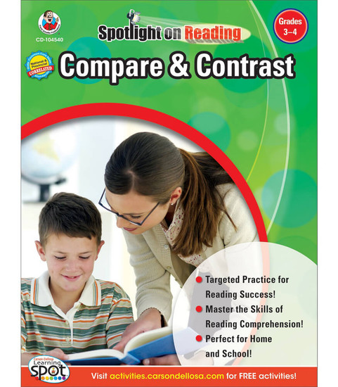 Frank Schaffer® Compare & Contrast, Grades 3 - 4 Teacher