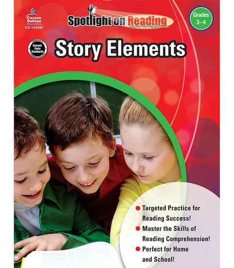 Spotlight on Reading Story Elements Resource Book image