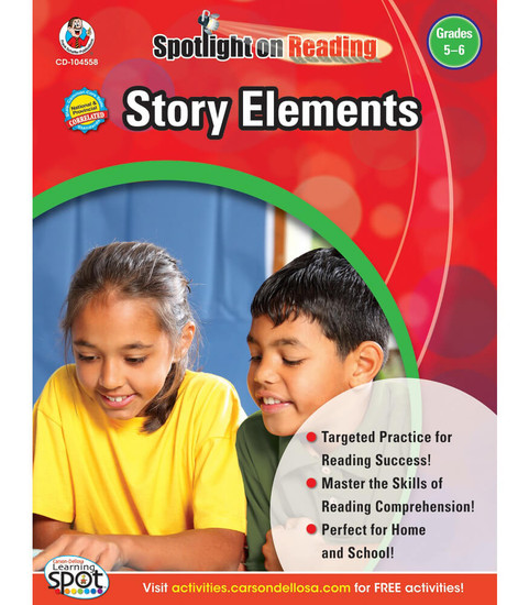 Spotlight on Reading Story Elements Resource Book image