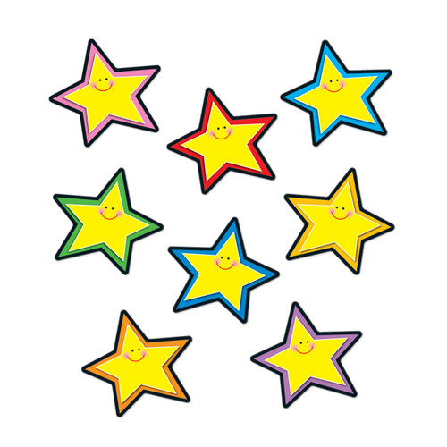 Stars Yellow Assorted Cutouts image