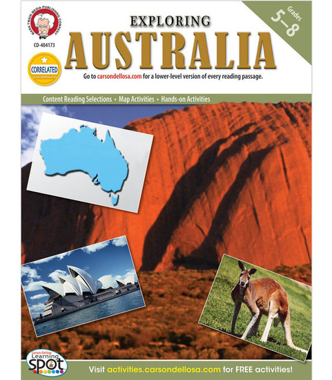 Continents of the World Exploring Australia Resource Book image