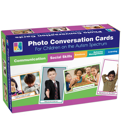 Photo Conversation Cards for Children on the Autism Spectrum image