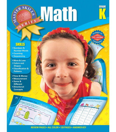 American Education Publishing Math, Grade K Parent