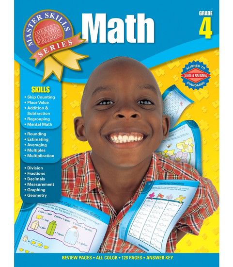 American Education Publishing Math, Grade 4 Parent