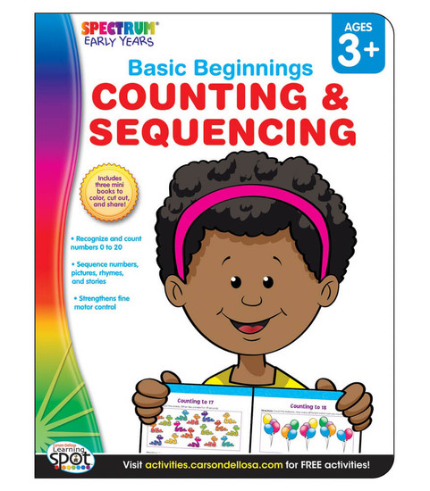 Basic Beginnings Counting & Sequencing Activity Book image