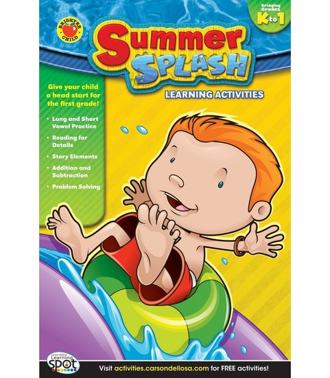 Brighter Child® Summer Splash Learning Activities, Grades K - 1 Parent