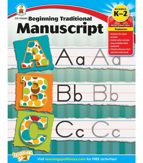 Beginning Traditional Manuscript Workbook image