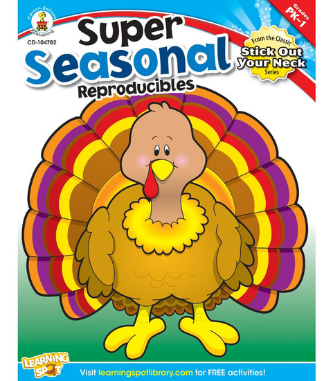 Super Seasonal Reproducibles Resource Book image