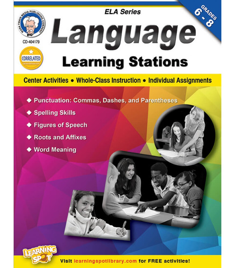 Language Learning Stations Workbook image