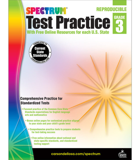 Spectrum Test Practice Grade 3 image