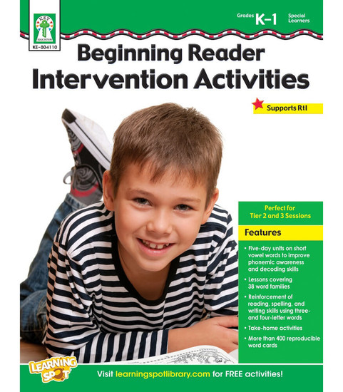 Key Education Publishing® Beginning Reader Intervention Activities Teacher