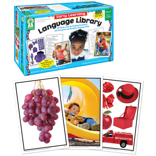Early Learning Language Library Learning Cards image