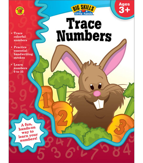 Big Skills for Little Hands® Big Skills: Trace Numbers Workbook image