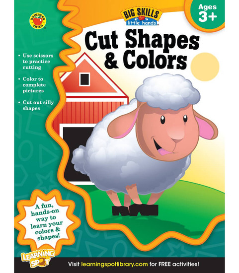 Brighter Child® Cut Shapes & Colors Workbook, Grades Preschool - K Parent