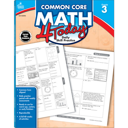 Common Core 4 Today Common Core Math 4 Today Workbook image