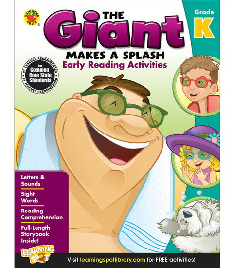 Brighter Child® Giant Makes a Splash: Early Reading Activities, Grade K Parent