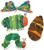 The Very Hungry Caterpillar Cutouts image image
