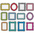 Colorful Chalkboard Cutouts image image