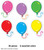 Balloons Mini Cutouts alternate image