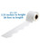 36' White Rolled alternate image 2 image