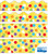 Confetti Printable Bulletin Board Borders Set image image