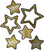 Black and Gold Stars alternate image 2 image