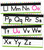Simply Stylish Tropical Alphabet Line Manuscript Mini Bulletin Board Set alternate image