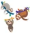 Sloths Cutouts image image