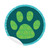 Paw Print 5" Floor Decals Sticker Pack image image