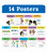 Mini Posters Math Strategies Poster Set alternate image