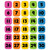 Edu-Clings Silicone Set: Numbers Math Manipulative image image