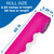 65' Hot Pink Rolled alternate image 1 image