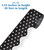 Black with White Polka Dots Rolled alternate image