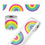 65' Rainbows Rolled Straight Bulletin Board Borders image image