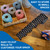 65' Black, White, & Polka Dot 3 Pack Rolled Scalloped alternate image 4 image