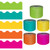 65' Bright & Colorful 5 Pack Rolled Scalloped Bulletin Board Border Set image image
