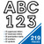 4in White with Black Trim Combo Pack alternate image 3 image