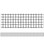Black & White Grid Straight Bulletin Board Borders image image