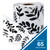 65' White with Black Leaves Rolled alternate image 1 image