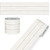 65' White Wood Grain Rolled Straight Bulletin Board Borders image 65' White Wood Grain Rolled Straight Bulletin Board Borders image