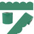 65' Jade Green Rolled Scalloped Bulletin Board Borders image image