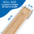 65' Light Wood Grain Rolled alternate image 1 image