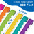 65' Bright & Colorful 6 Pack Rolled Scalloped alternate image 1 image
