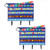 2-Pack Border Pocket Chart Storage image image