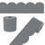 65' Steel Gray Rolled Scalloped Bulletin Board Borders image image