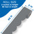 65' Steel Gray Rolled alternate image 1 image