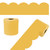 65' Goldenrod Rolled Scalloped Bulletin Board Borders image image