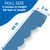 65' Ocean Blue Rolled alternate image 1 image